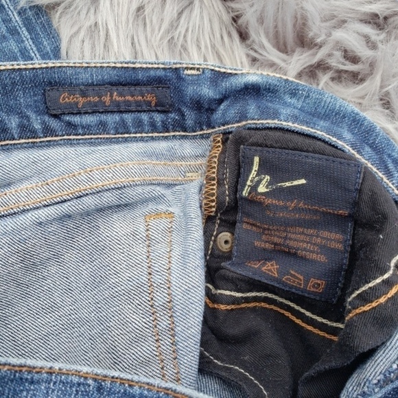 Citizen of Humanity Margo Low Waist Boot Jeans 24 - Picture 5 of 6